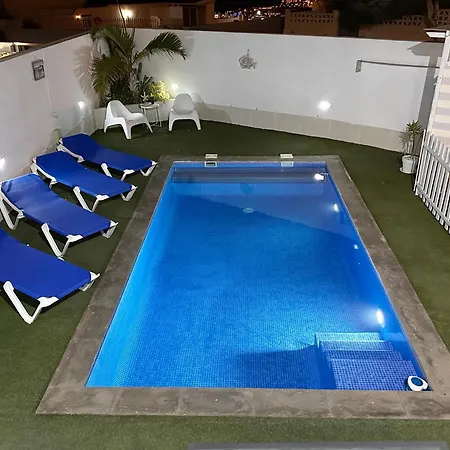 Apartamento El Mar House&private Heated Pool Costa Adeje (Tenerife)