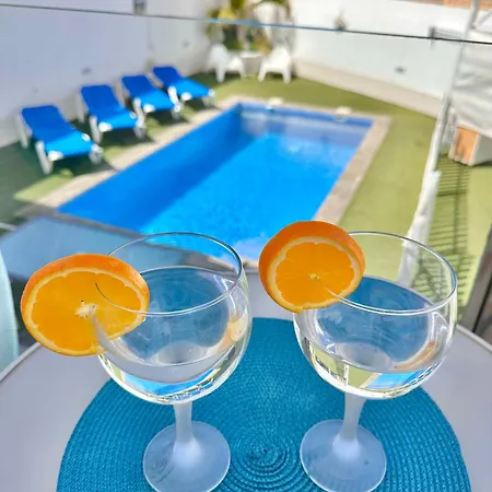 Lejlighed El Mar House & Private Heated Pool Costa Adeje (Tenerife)